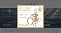 Desktop Screenshot of ainsworthjewellers.com